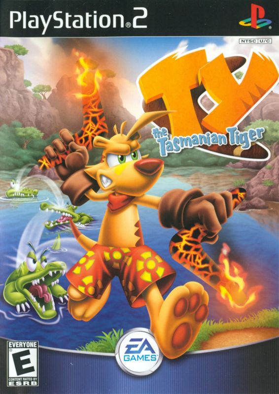 Ty The Tasmanian Tiger [Promo Not For Resale] box art for Playstation 2